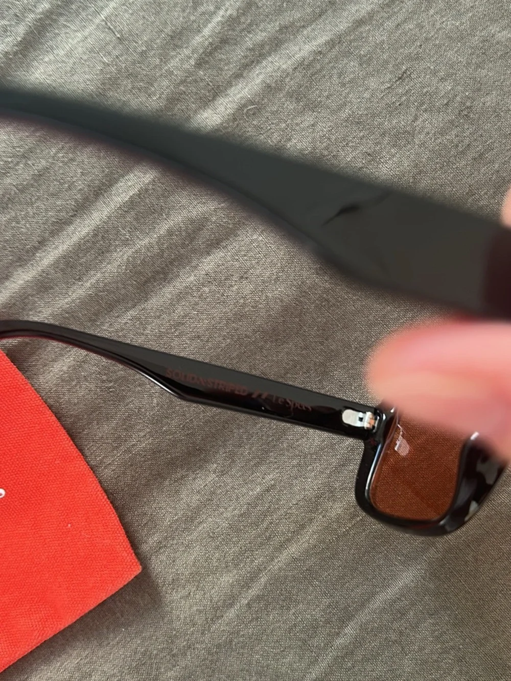 Le Specs x Solid & Striped Square Sunglasses
